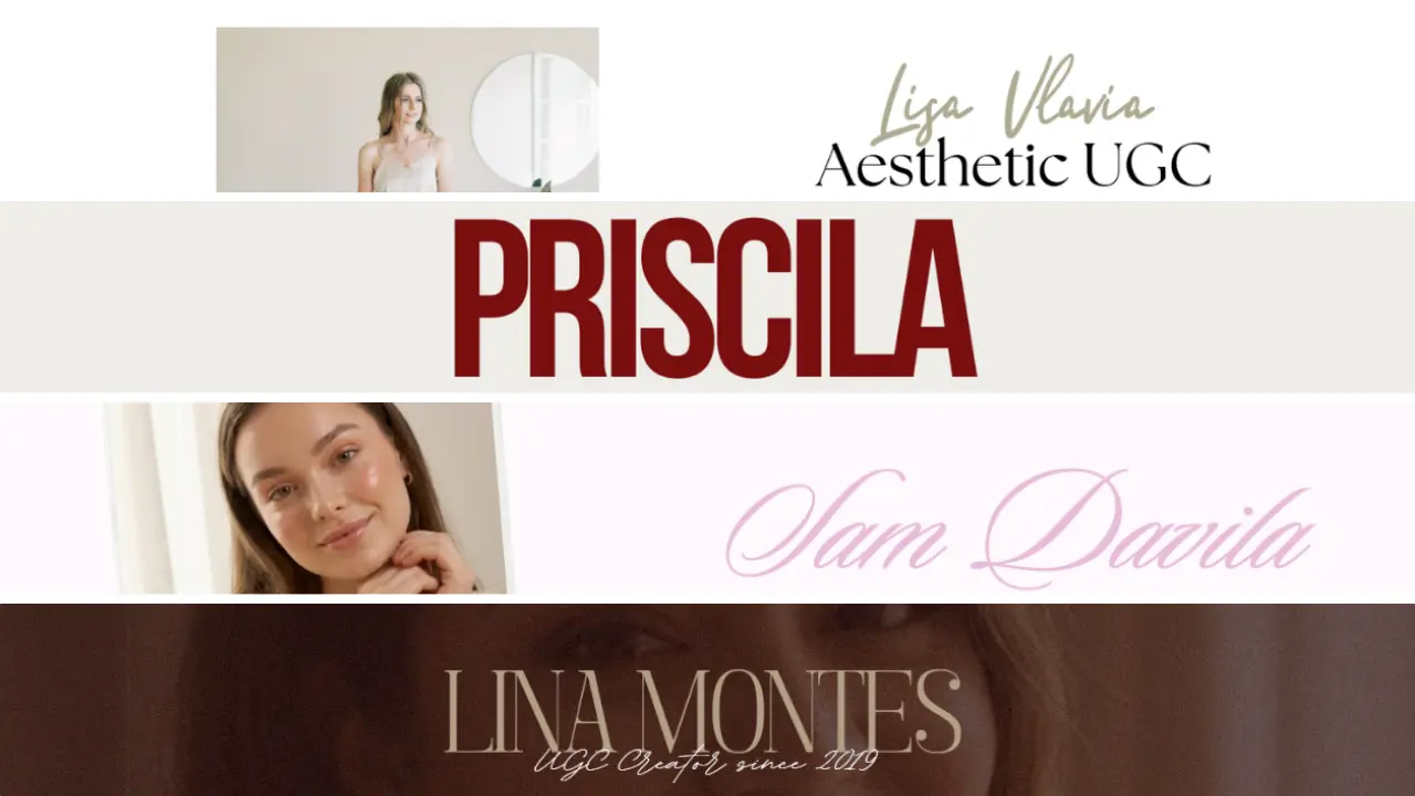 Website templates for UGC creators landing lifestyle brand deals.