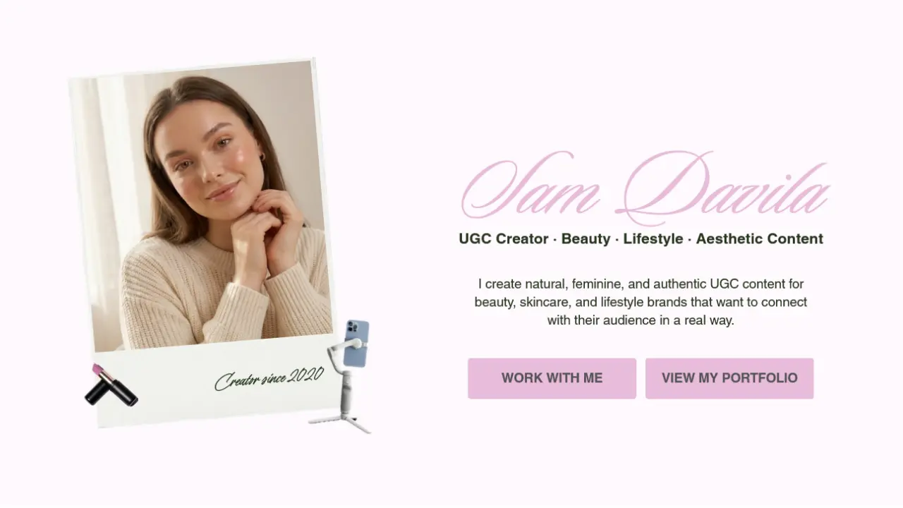 fav-studio-ugc-portfolio-examples-sam-canva-template.webp